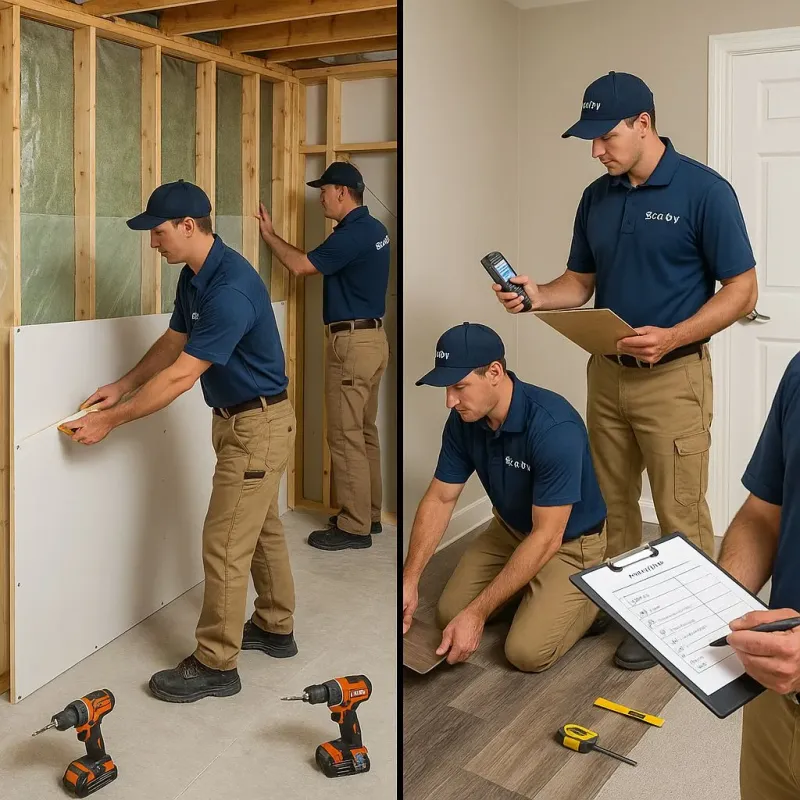 Repairs and Reconstruction process in Clymer, NY